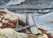 Winslow Homer After the Tornado, Bahamas Spain oil painting artist